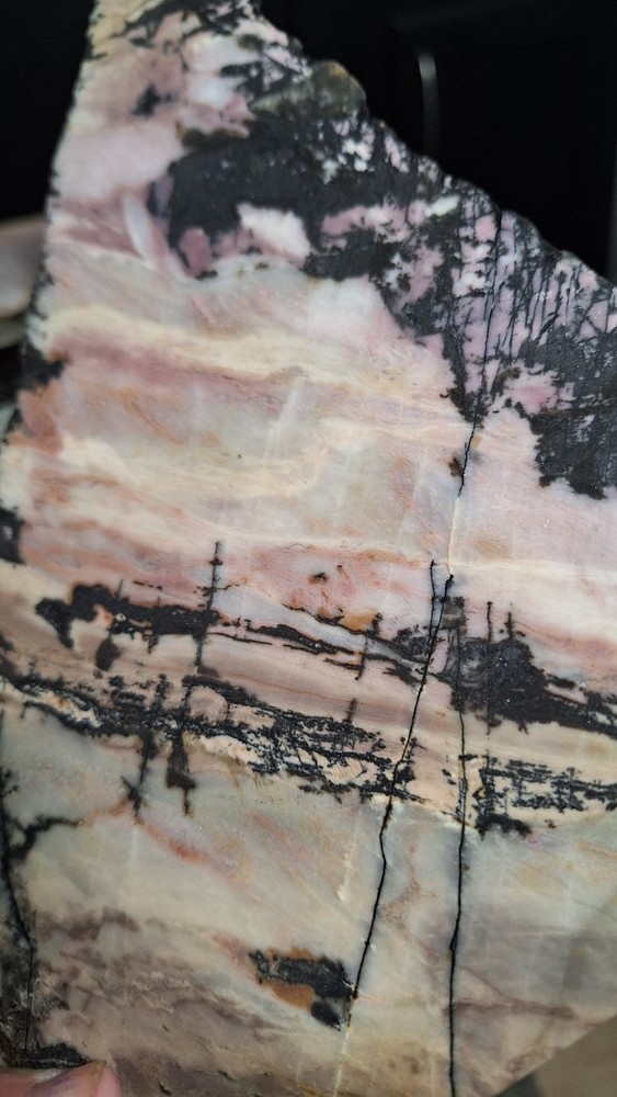 Large Rhodonite Slab