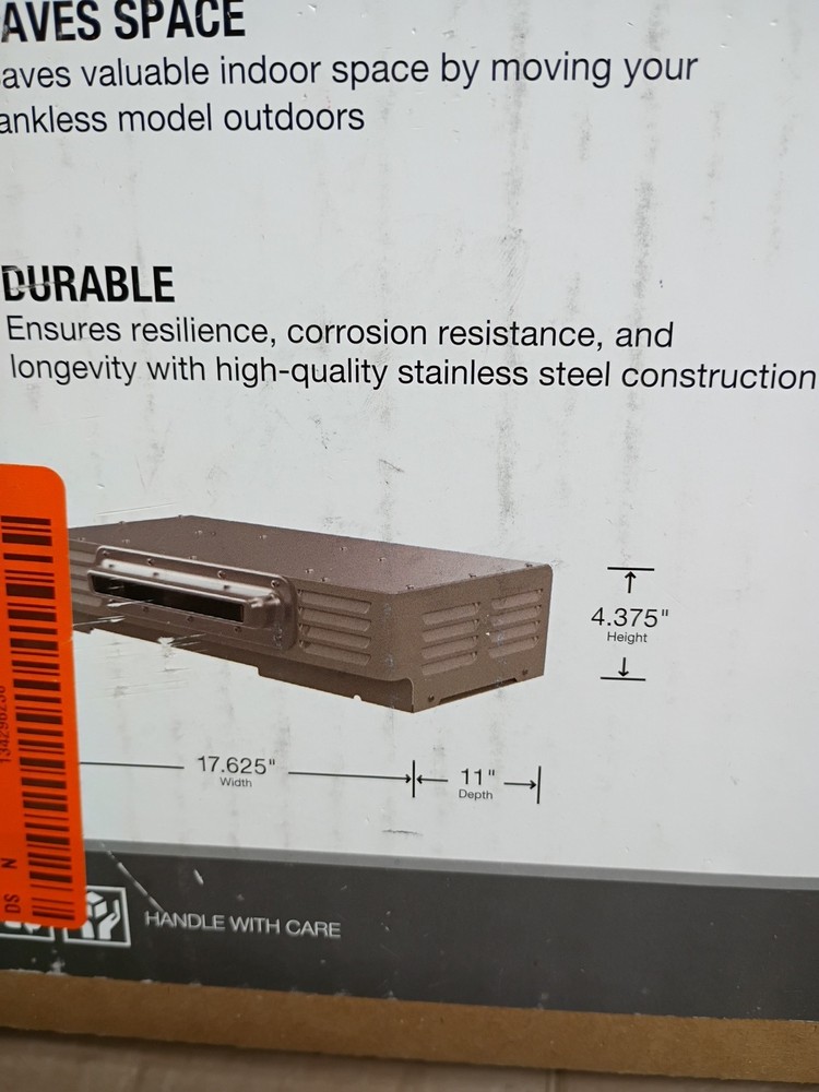 Rheem ECOH-X - Outdoor Conversion Vent Kit for Gas Tankless Water Heater