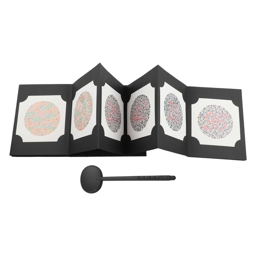 Ishihara Optical Testing Book with Eye Shading Lenses for Professionals