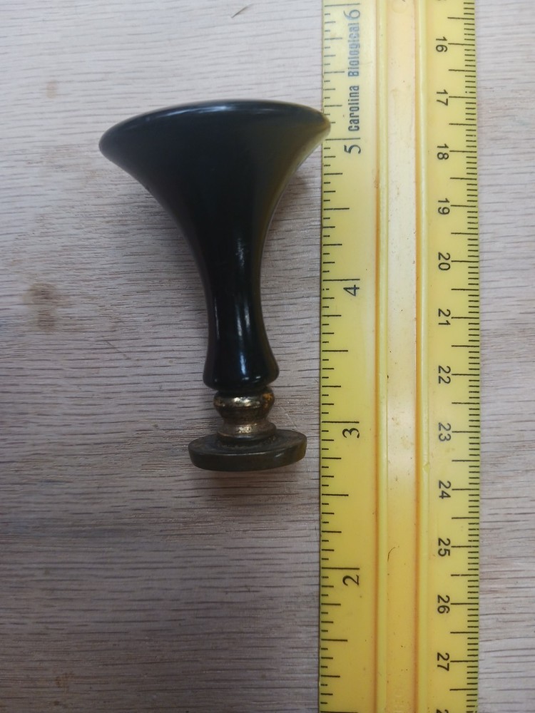 Victorian Desk Wax Seal with Initial "H"