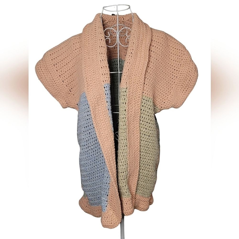 Handmade Oversize Crochet Sweater