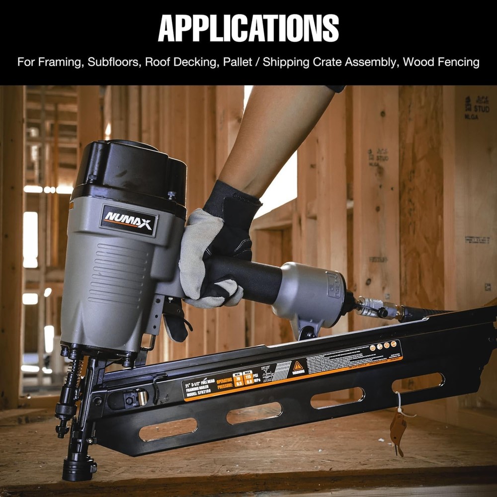 Heavy-Duty 21° Framing Nailer