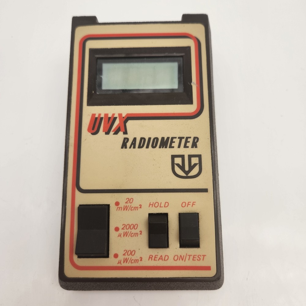 UVP UVX Portable Digital Radiometer | Powers On, Untested