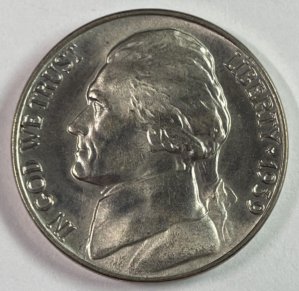 1939 Jefferson Nickel BU Uncirculated