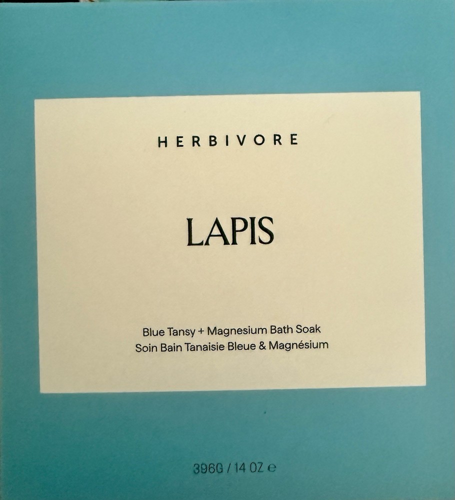 Herbivore Lapis Blue Bath Soak New
