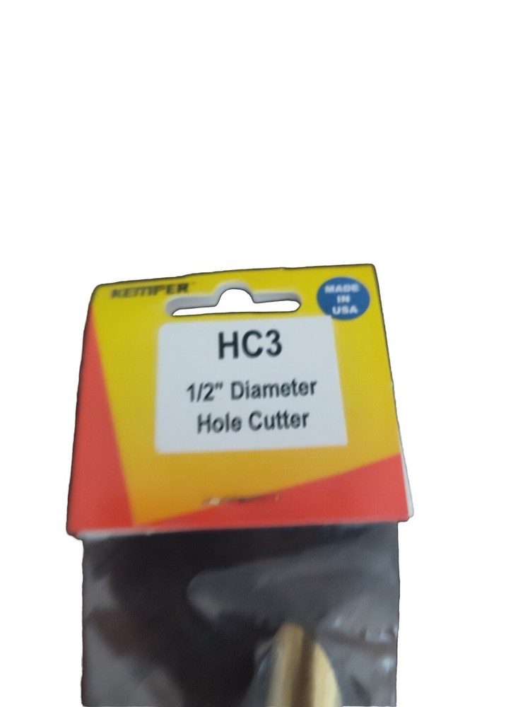 Kemper Tools 1/2" Diameter Hole Cutter HC3
