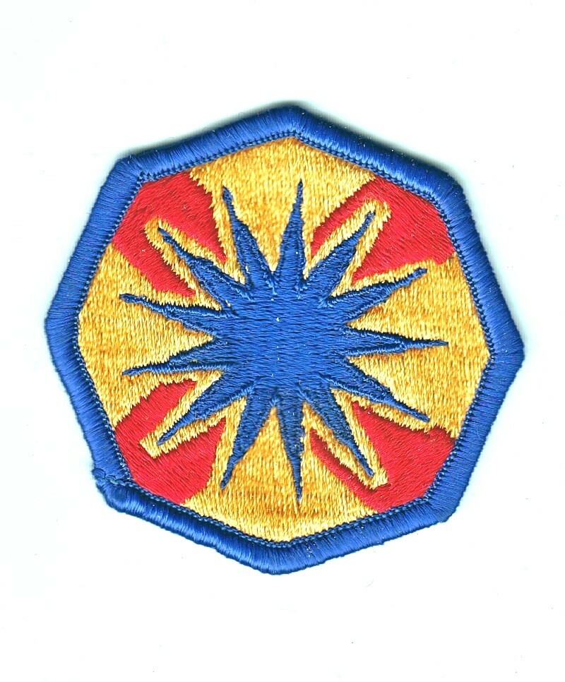 Army Patch: 13th Support Brigade - merrowed edge