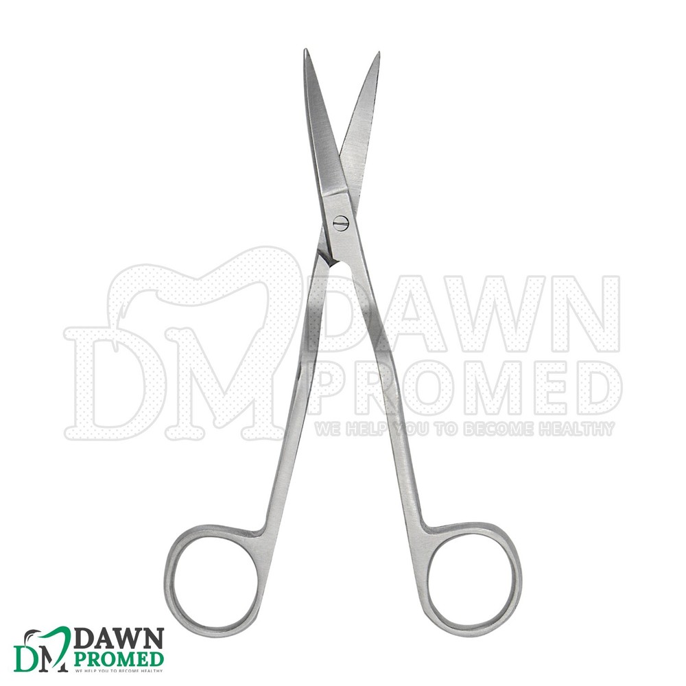 3 Pcs Machine Embroidery Double Curved Scissors 6" Pro Bent Handle German Grade