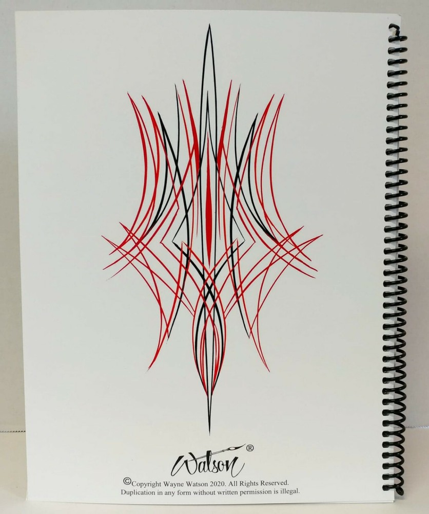 THE BOOK ON FREEHAND PINSTRIPING BY WATSON