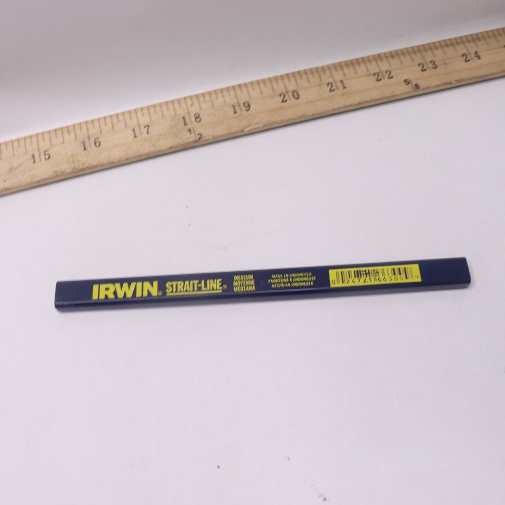 Irwin Carpenters Pencil Medium Lead 66300