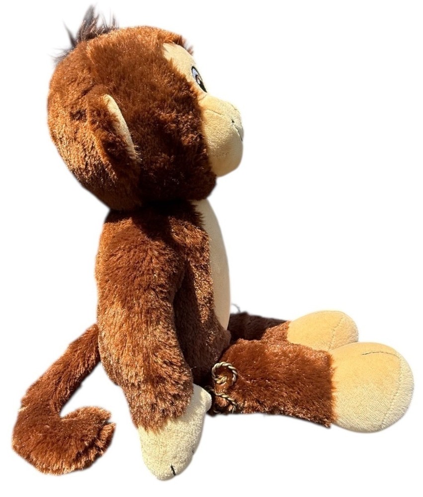 Build A Bear Smile Monkey Chimp Plush Stuffed Security Support Pet Toy