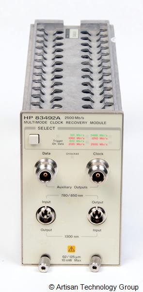 HP 83492A Multimode Optical Clock Recovery Module