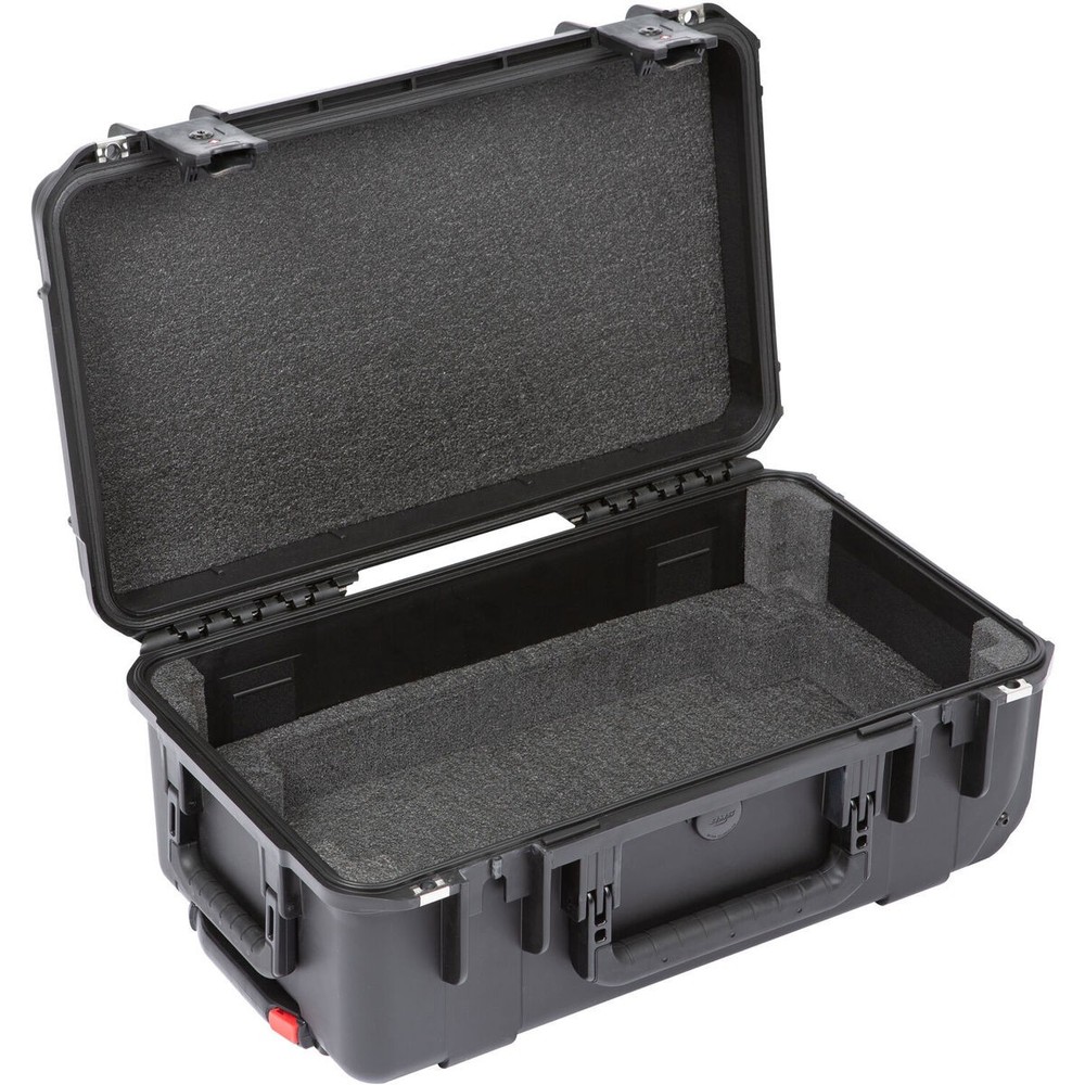 SKB iSeries 2RU Injection Molded Fly Rack Waterproof Wheeled Case, 9" Depth