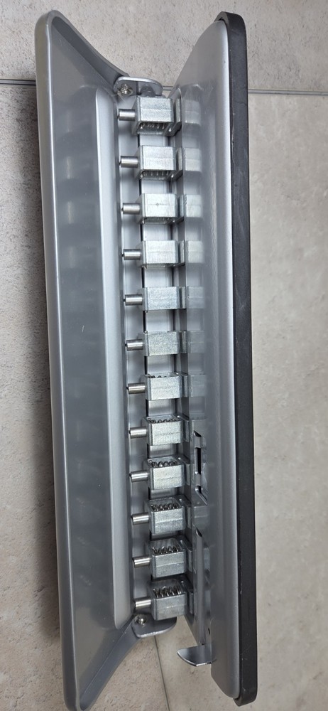 TUL Custom Note-Taking System Discbound 12-Hole Punch Silver Heavy Duty