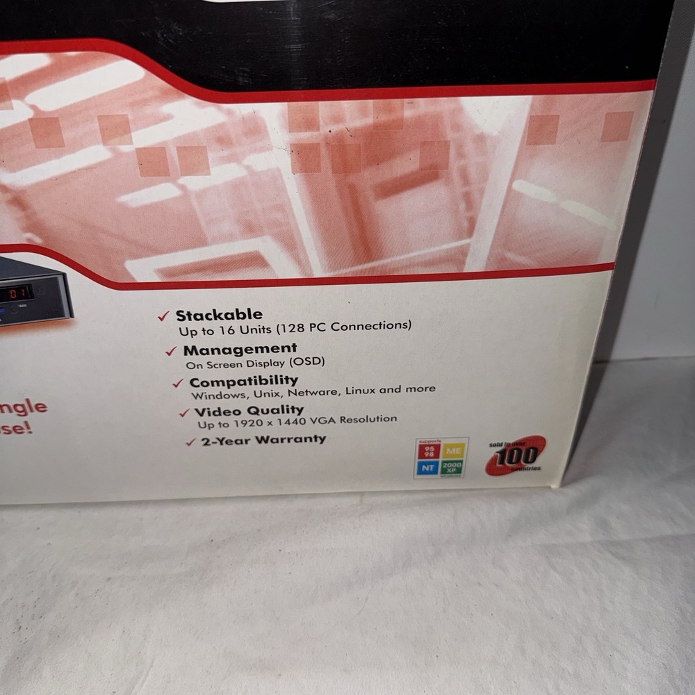 TRENDnet TK-803R 8-Port Rack Mount KVM Switch