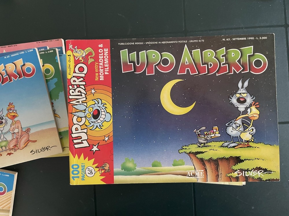 23 comics wolf alberto 90s