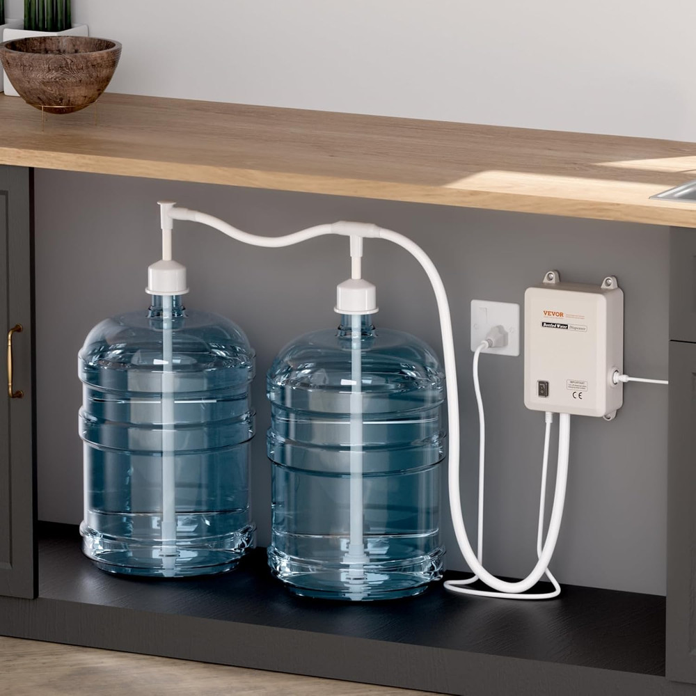 Bottled Water Dispenser Pump System, 2X5 Gallon Dispensing System, Automatic Ele