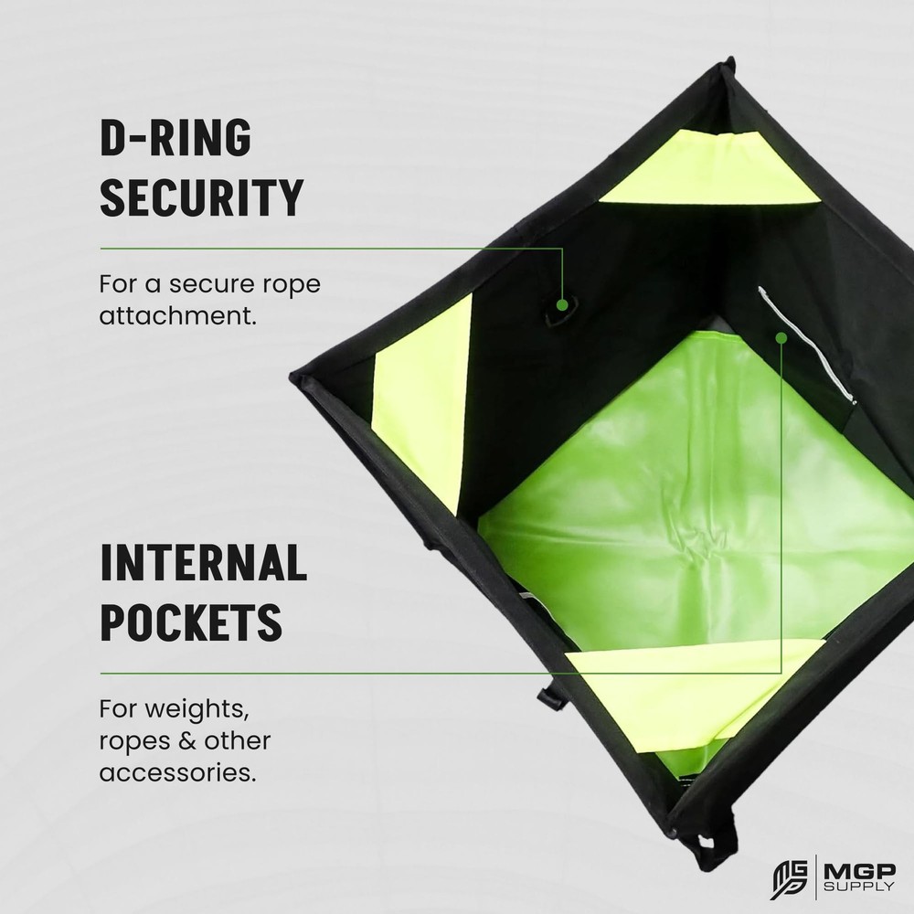 Arborist Throw Line Cube & Kit | Durable & Collapsible Storage Cube for Organ...