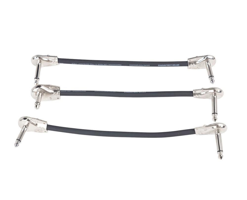 Boss BF-3 Stereo Flanger + 2x Gator Patch Cable 3 Pack