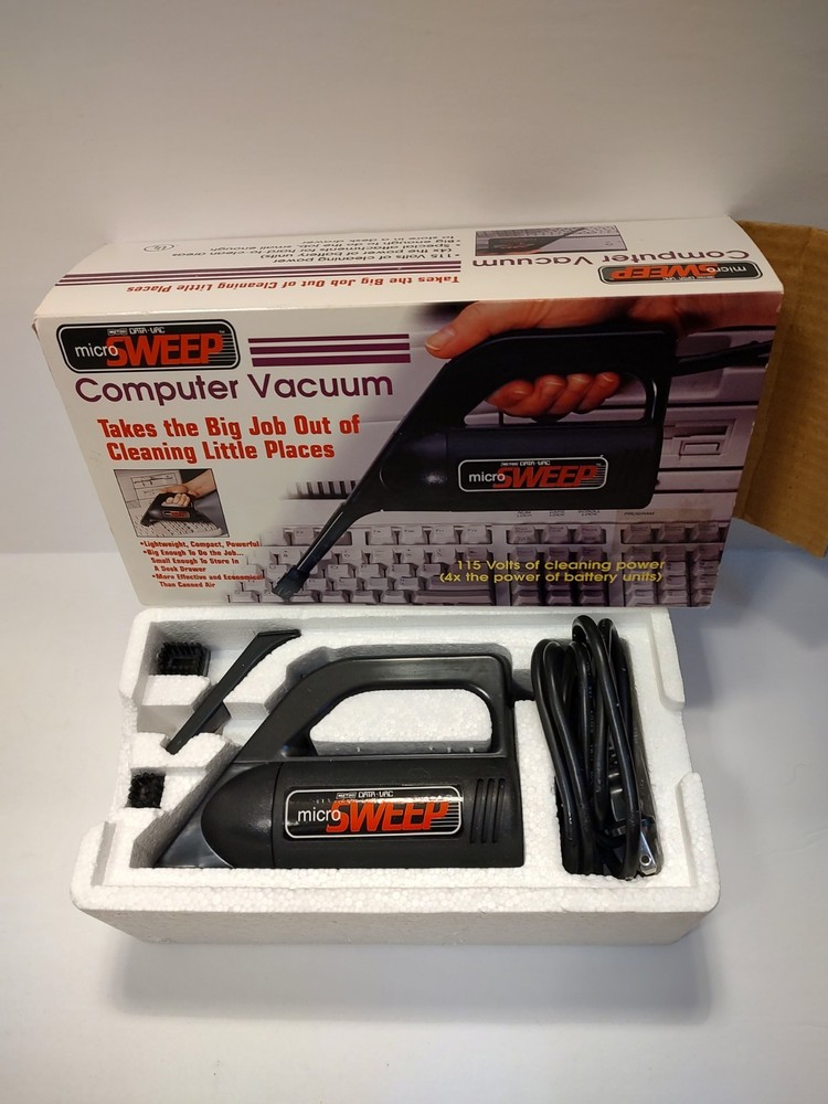 DATAVAC PC Micro Sweep Cleaner Computer Vacuum 115 Volts