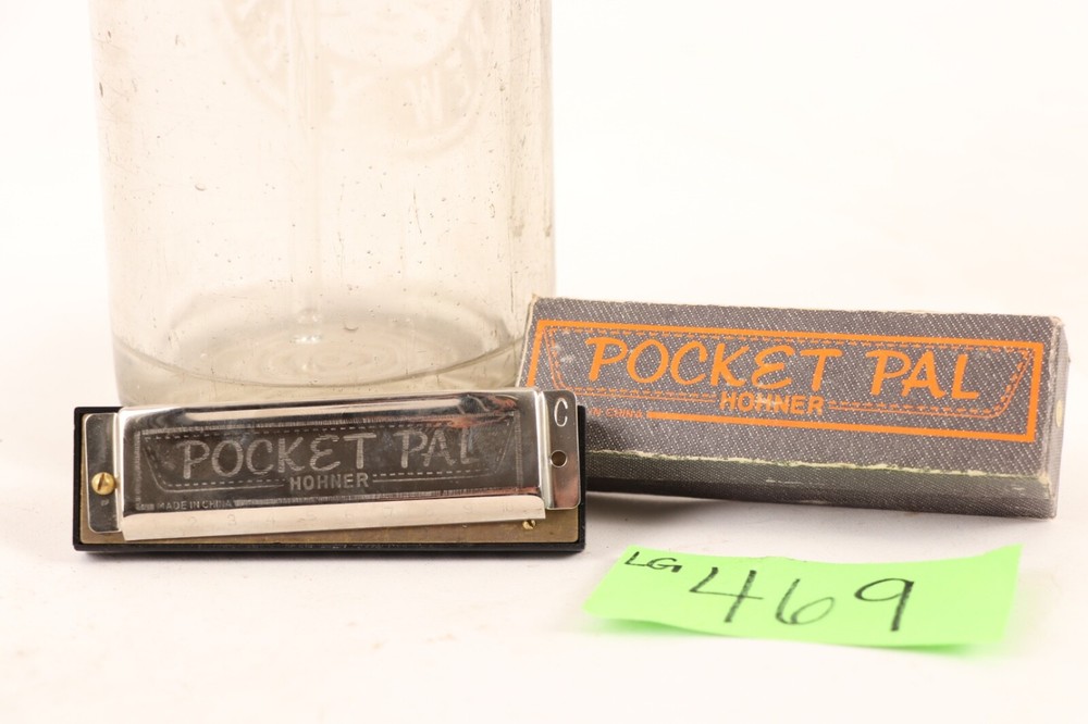 Vintage Pocket Pal Horner Harmonica with Original Box