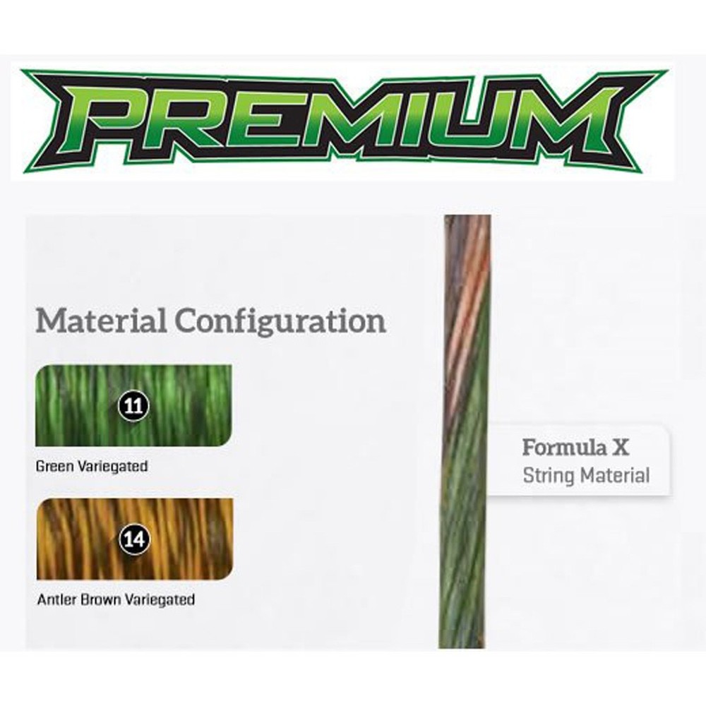 FirstString Premium String Set Green/Brown Mathews VXR 31.5
