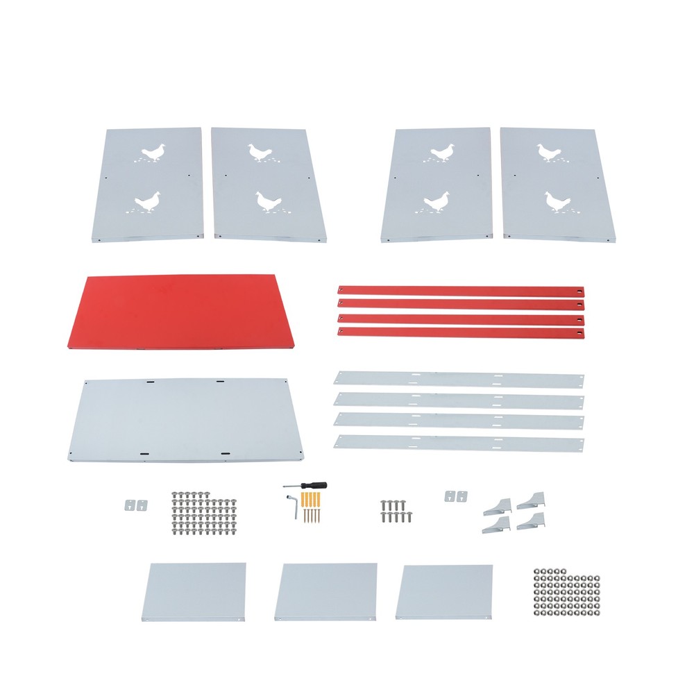 Easy To Install Chicken Laying Boxes 6 Compartment Nesting Boxes For Chickens