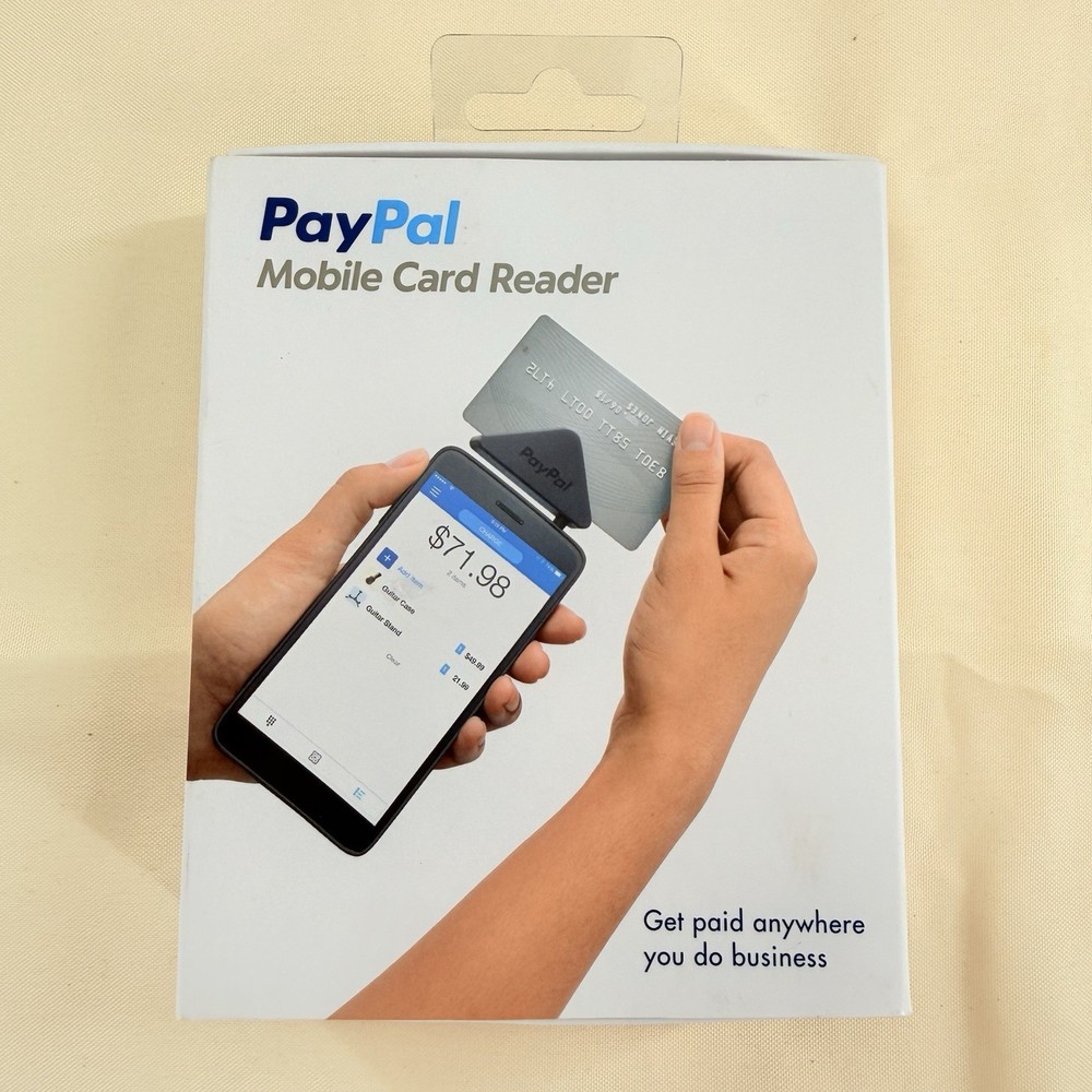PayPal Mobile Card Reader BRAND NEW Compatible W/IPhone,Android, Windows Devices