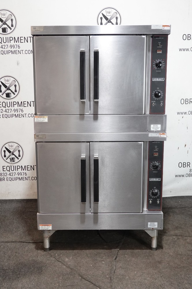 HOBART DOUBLE STACK ELECTRIC CONVECTION OVEN MODEL DEC5