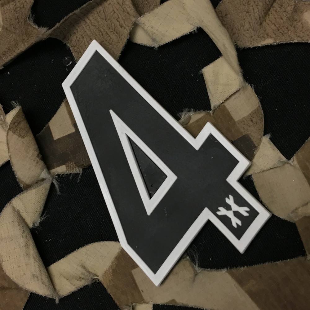 NEW HK Army Rubber Patch - Number 4