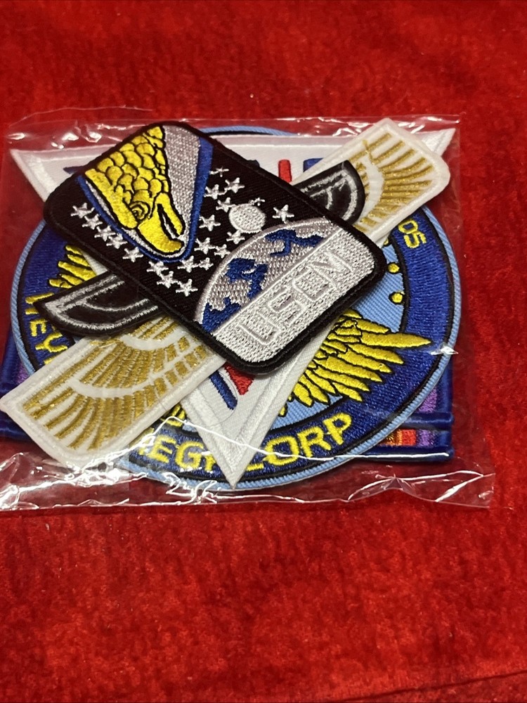 USCCC NOSTROMO ALIEN FLAT BILL CUSTOM EMBLEMS (h10)