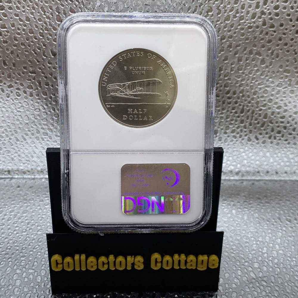 2003 P Clad NGC MS69 - First Flight Commemorative 50c Half Dollar