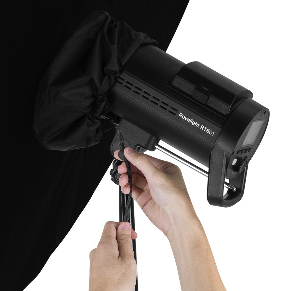 Glow Easy Lock 41" Translucent Umbrella Black Panel