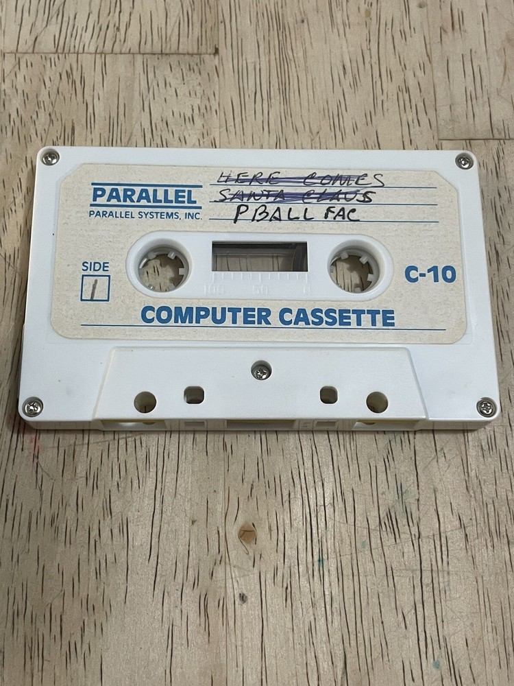 Parallel C-10 Computer Cassette 10 Min Personal Computers EUC