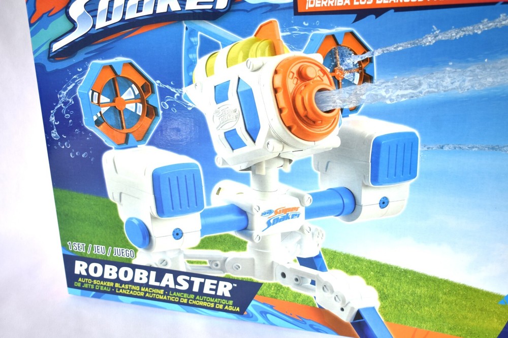 Nerf Super Soaker RoboBlaster by WowWee - Automatic Water Blaster Turret - NEW