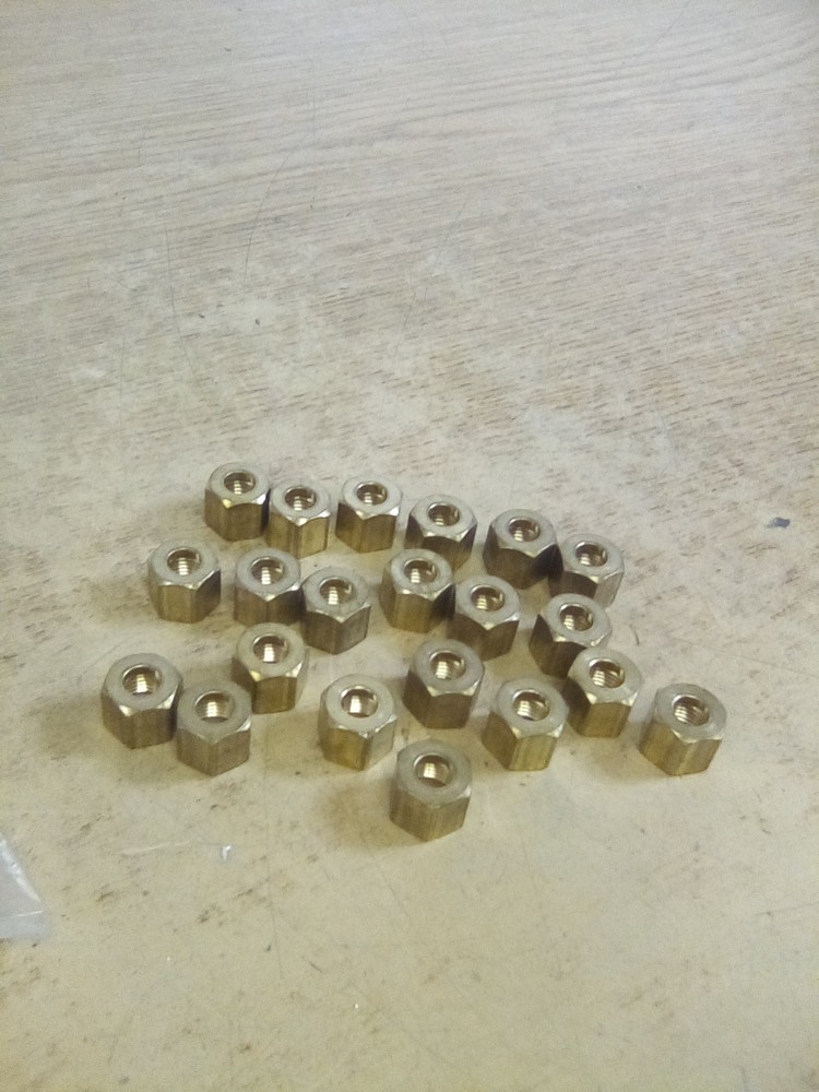 Lot Of 21 MSC 36982668 1/4" Compression Nut
