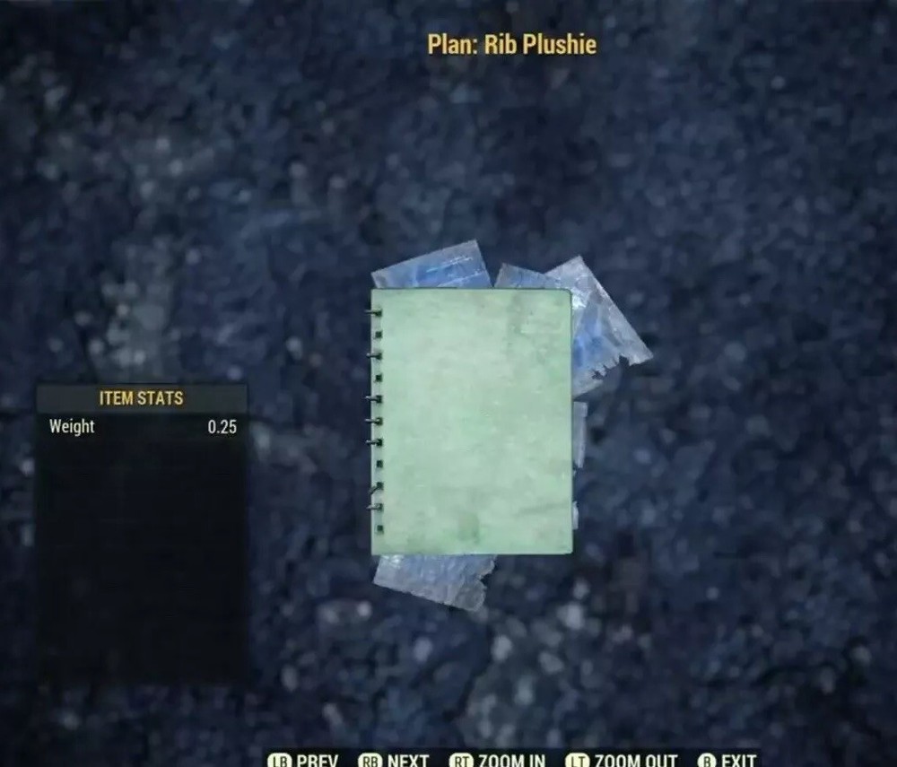 (Xbox) Rib Plushie Plan