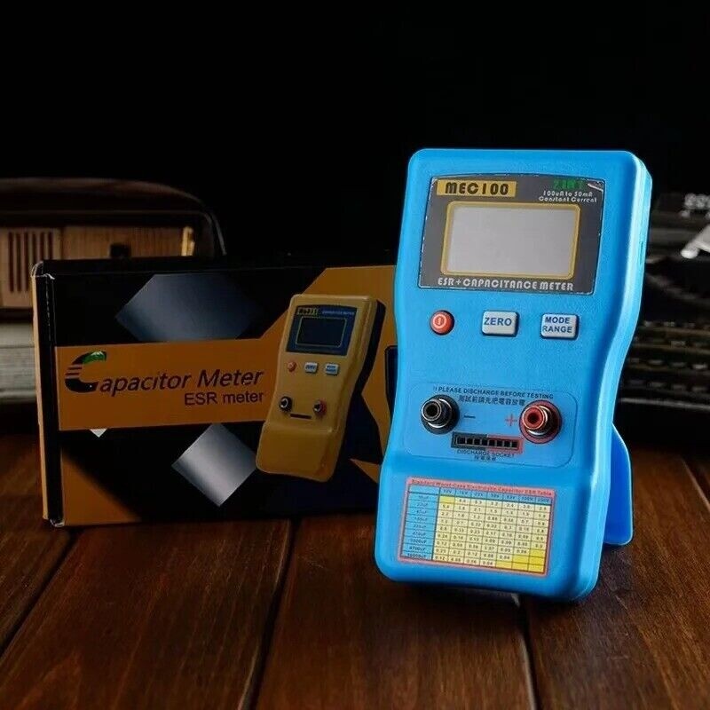 ESR Meter MEC-100 Capacitance Meter Internal Resistance Digital Bridge Tester
