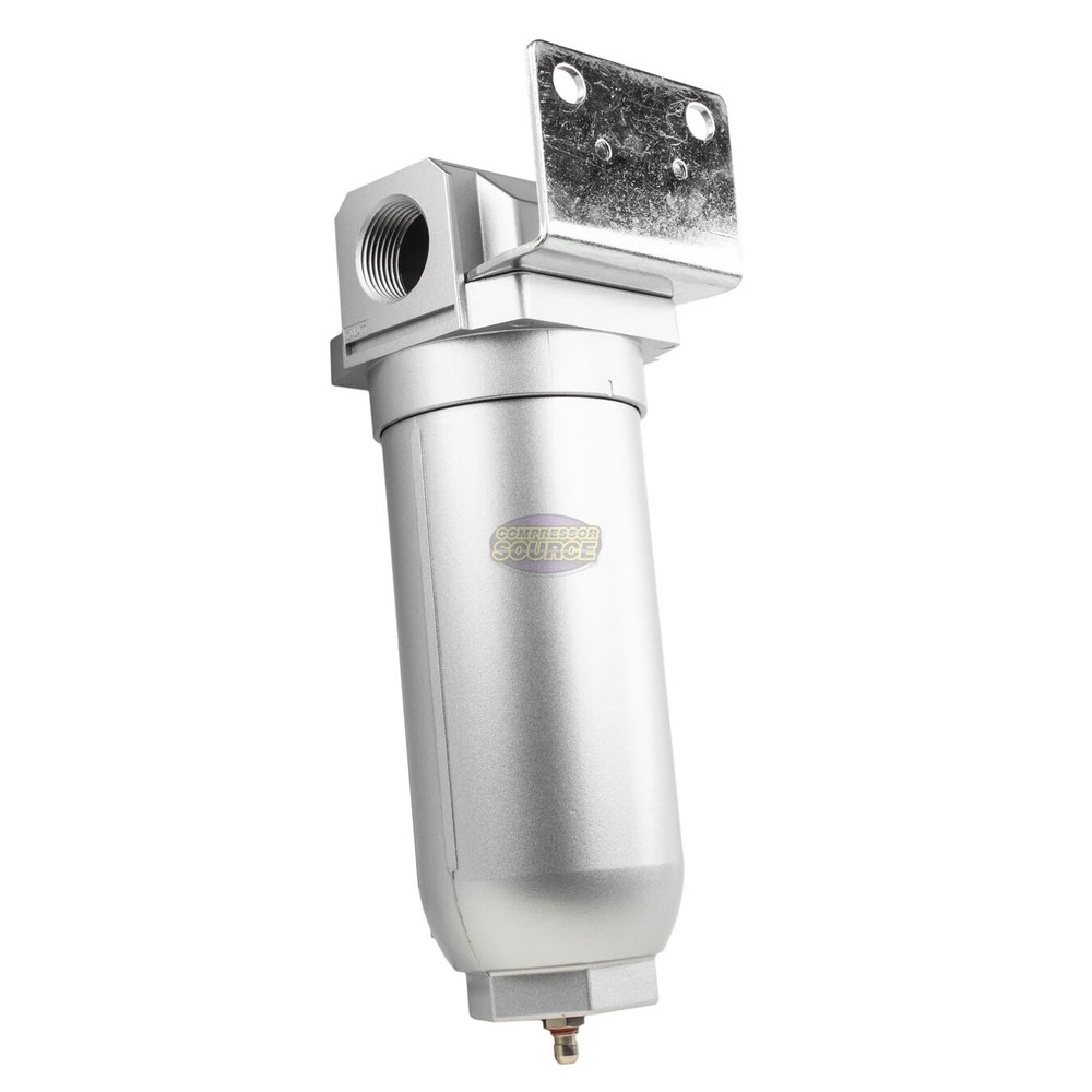 1" Inline Air Compressor In Line Water Moisture Filter Trap Separator