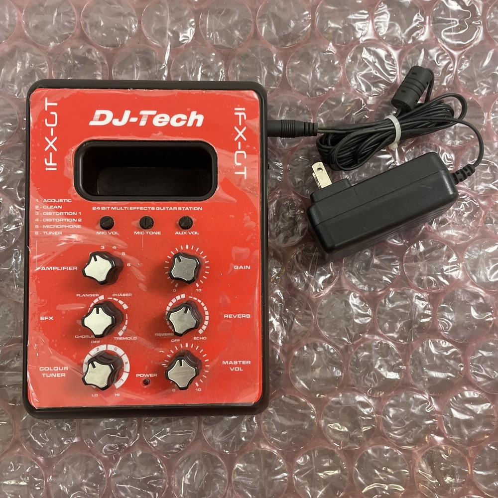 DJ-Tech iFX-GT 24 Bit Multi Effects Guitar Station