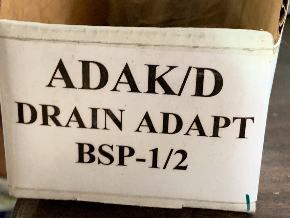 ADAK/D Air Compressor Drain Adapter Bushing BSP-1/2