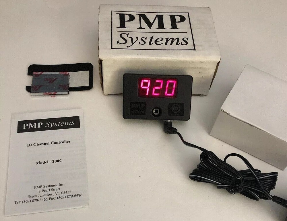 PMP Systems IR Channel Display Model 200 For Echo-Star IR Satellite Receivers
