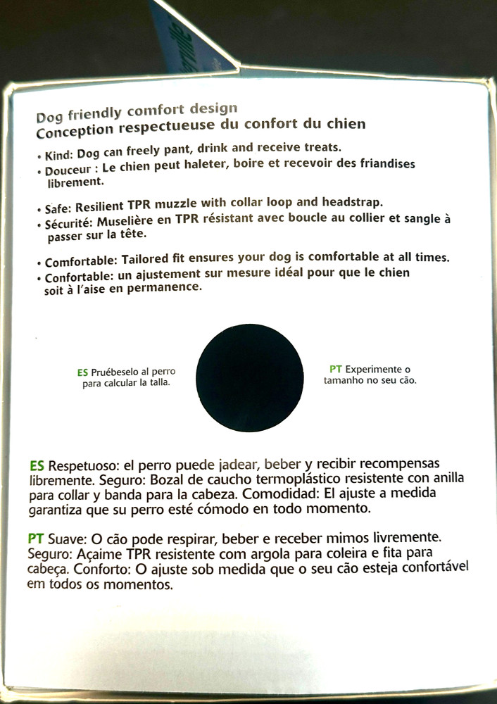 Baskerville Ultra Muzzle for Dogs, Size 5 - Black