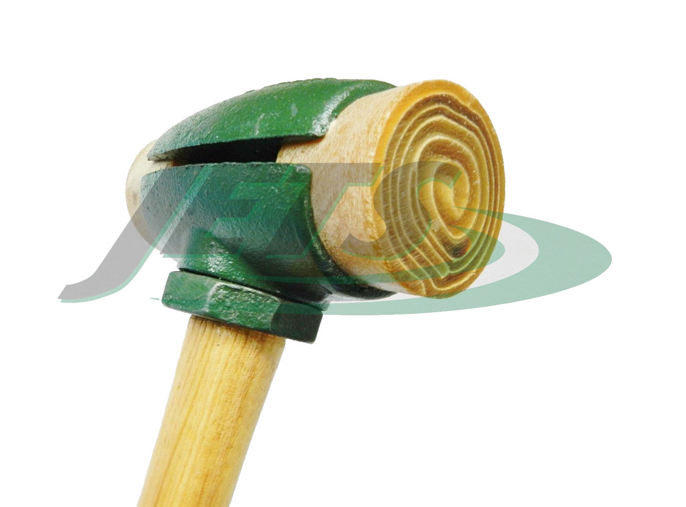 Rawhide Mallet Split Head Hammer #4 GARLAND 31004 with 2" Rawhide Faces 4 Pound