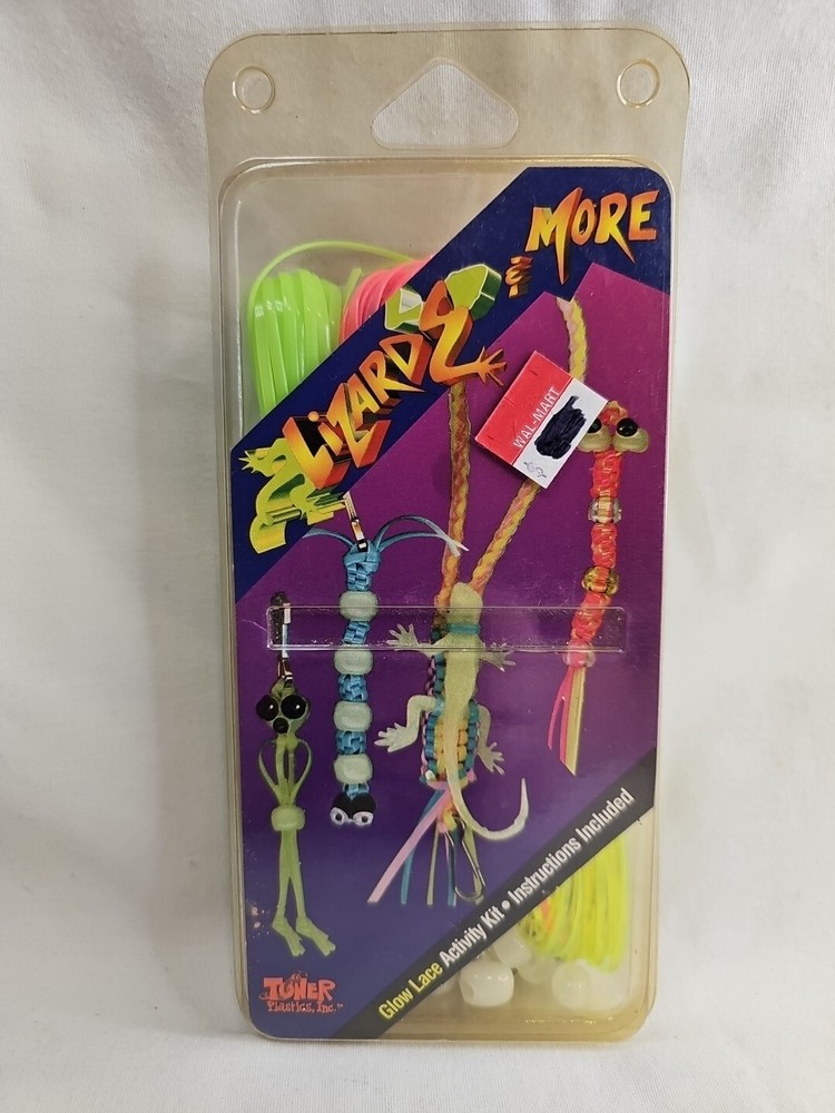 Lizards & More Craft Lace GLOW Activity Kit--10 Easy Projects!