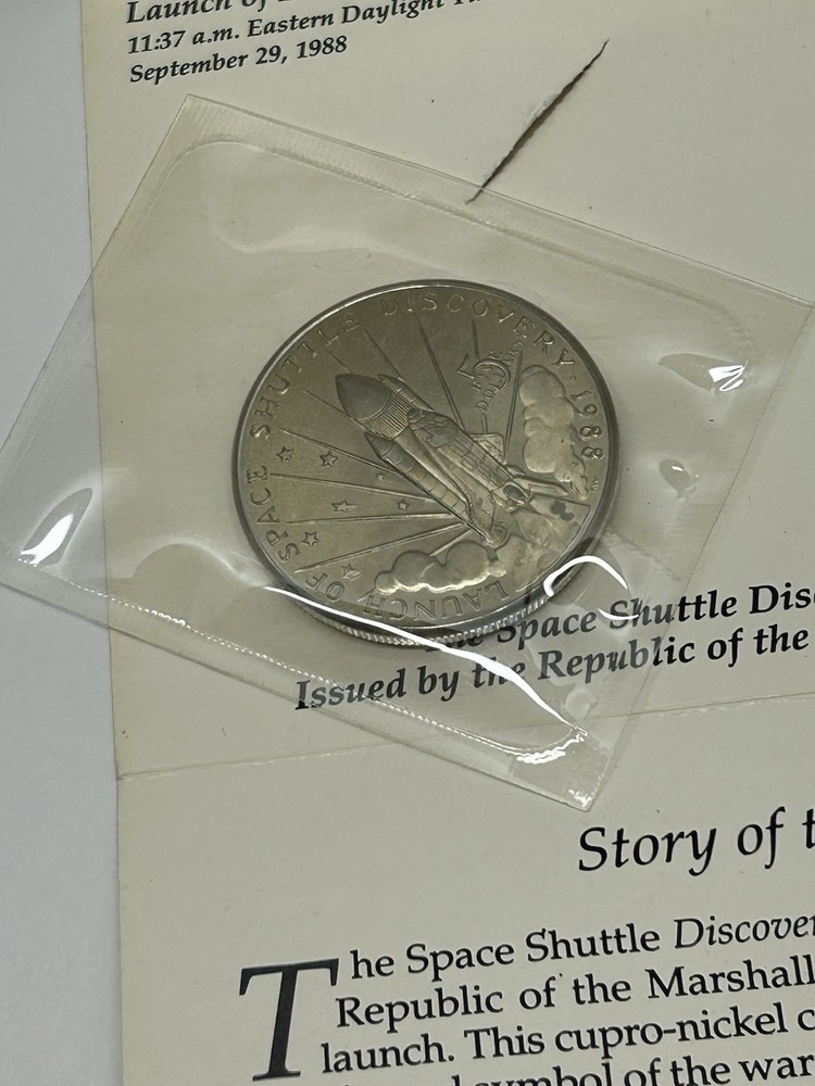 $5 Dollar Coin Launch Of Space Shuttle Discovery NEW