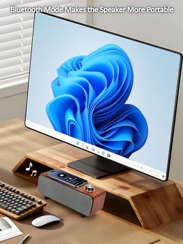 Computer Speakers for Desktop,10W Desktop Speakers with Bluetooth, Stereo
