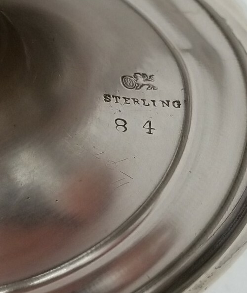 EARLY WHITING STERLING SILVER GOBLET / CHALICE