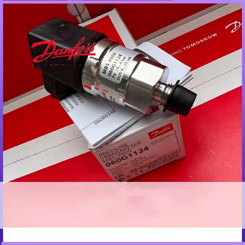 1pcs Danfoss Pressure Transmitter Sensor MBS3000 060G1124 0-6 Bar