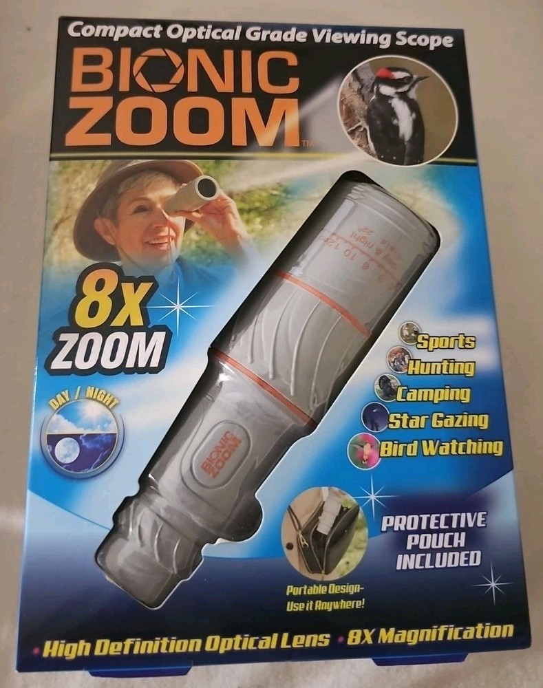 Bionic Zoom 8X Compact Optical Grade Viewing Scope High Definition Day/Night